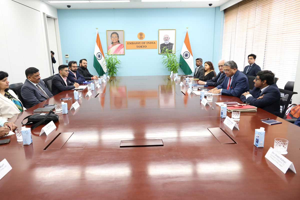 Briefing by Indian Ambassador to Japan