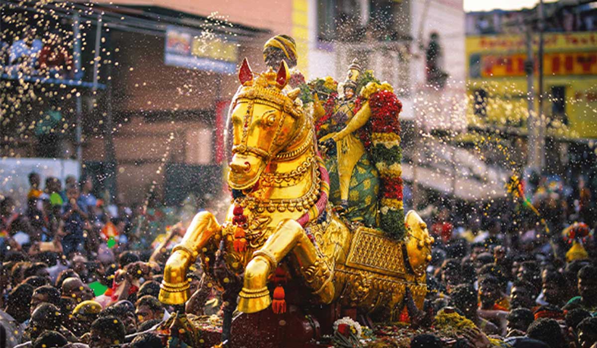 Chithirai festival celebrated in Tamil Nadu