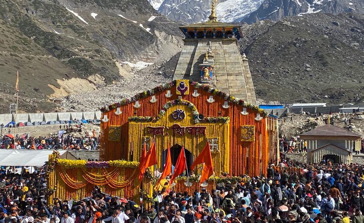 The doors of Kedarnath Dham were formally opened, Chief Minister Dhami welcomed the devotees