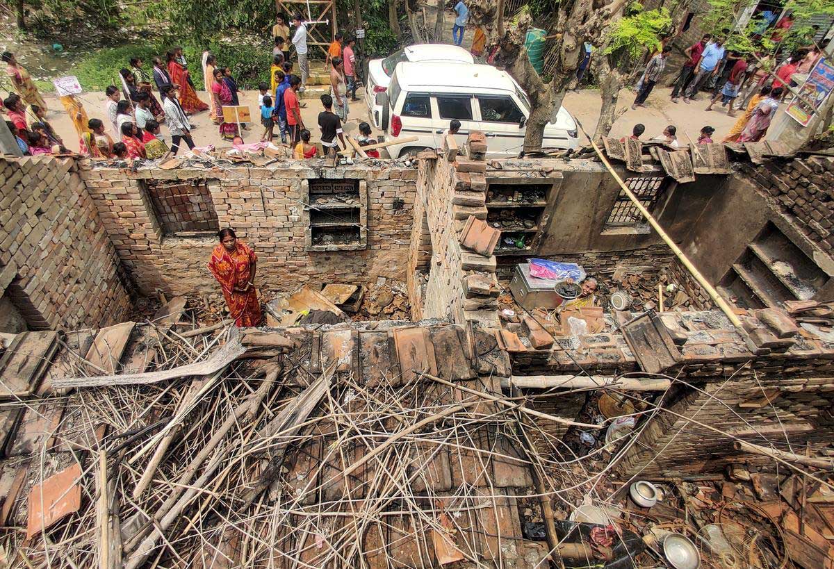 Law and order has collapsed in Murshidabad