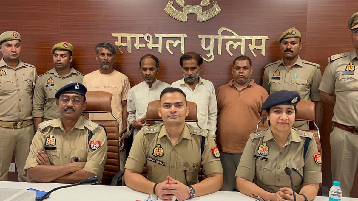 Murder to grab insurance money revealed in Sambhal, four accused arrested